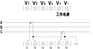 威勝DSSD332-1A主端子接線圖