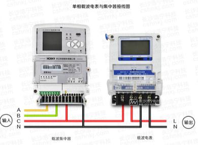 威勝電表DDZY102-Z單相載波電表、威勝單相電子式電表與威勝集中器接線時有哪些不同？